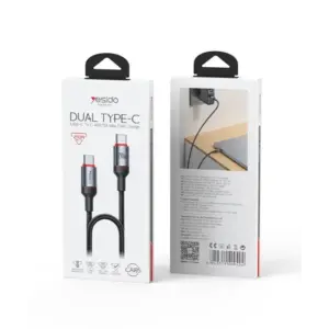 1.2 Meter 240W Type-C To Type-C Support USB2.0 Data Transfer Fast Charging Data Cable