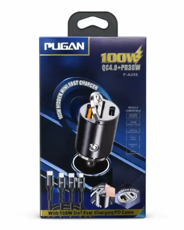 100W Pugan Super Quick Charger For Car