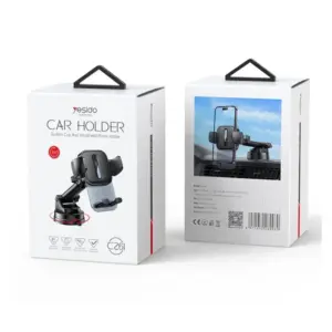C261 360 Degree Rotation Car Mount Retractable Car Phone Holder|Telescopic Arm Suction Phone Holder