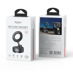 Yesido C228 Magnetic Phone Holder – Perfect for Cars, Home & Office Desk, Anti-Slip Design, Easy Installation and Strong Phone Support