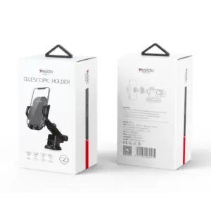 Yesido C23 Car Phone Holder | Stand Dashboard Windshield Sucker Mobile Phone Holder Mobile Support