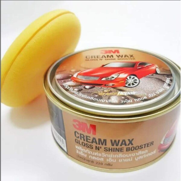 3M Cream Wax Car