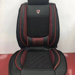 5 Seater Car Seat Protector Ice Silk Waterproof Universal Gray Cooling Car Seat Cover Full Set