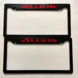 ALL Car Number Plate Frame 2pcs – Elevate Your Car’s Look with a Sporty Touch