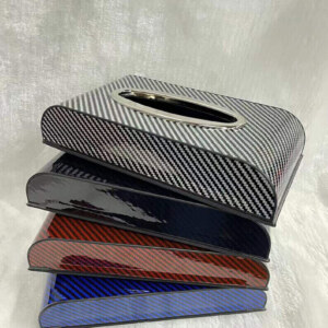 Car Carbon Tissue Box – Premium Quality & Elegant Look