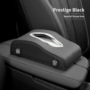 Car Shape Tissue Box PU Leather Universal Tissue Holder
