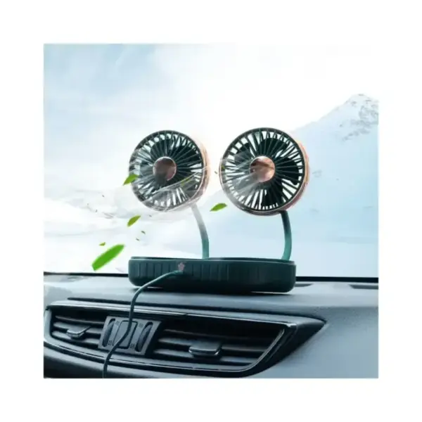Car mini Cooling Fan Folding And 3 Speed 360° Rotatable USB Air Fan Outdoor Travel Home office