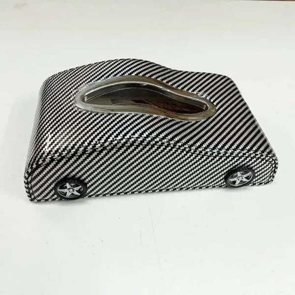 Carbon Fiber Car Shape Tissue Box