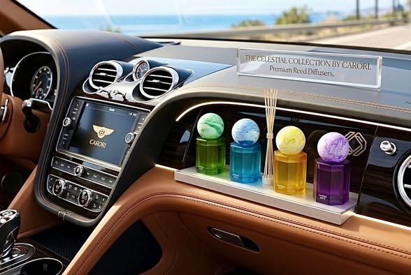 Celestial Collection by CARORI Premium fragrance that blend style,, and elegance—because your car deserves more than just a scent.