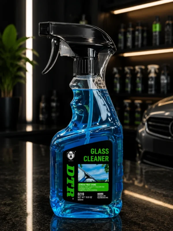DTR Glass Cleaner for Car Streak-Free Shine and Crystal Clear Visibility