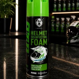 DTR Helmet Disinfecting Foam | Motorcycle Helmet Cleaner & Disinfectant Foam