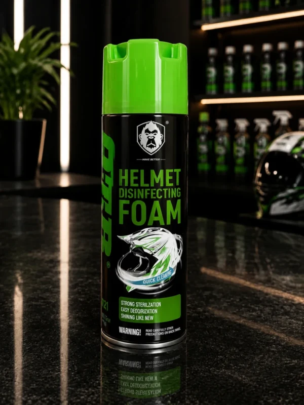 DTR Helmet Disinfecting Foam | Motorcycle Helmet Cleaner & Disinfectant Foam