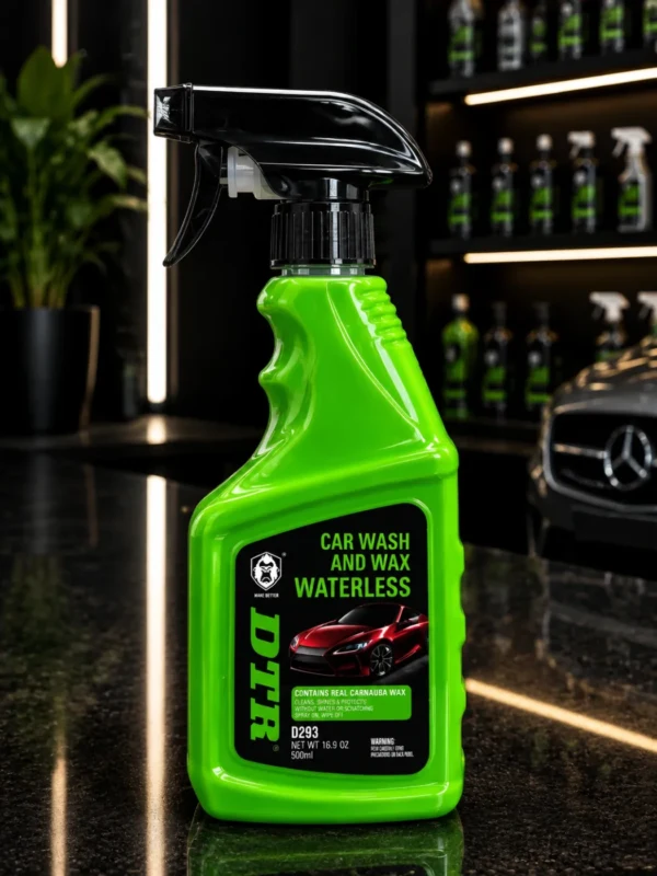 DTR Waterless Car Wash & Wax – Quick Carnauba Formula Car Cleaning Spray