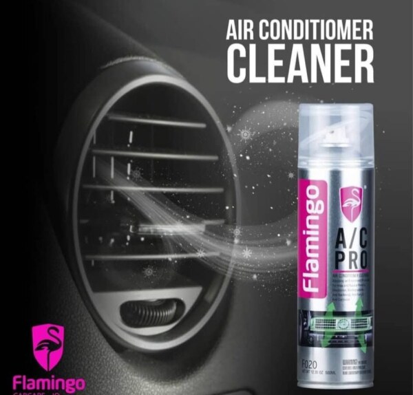 Flamingo Air Conditioner Cleaner, Flamingo AC Pro Use For Car Office and Household 500ml