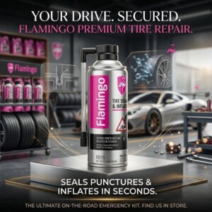 Flamingo Tire / Tyre Sealant and Inflator