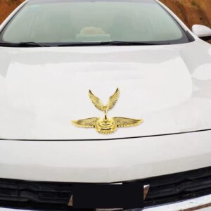 TYPER Premium Car Eagle Bonnet Logo Emblem – Stylish Automotive Hood Ornament