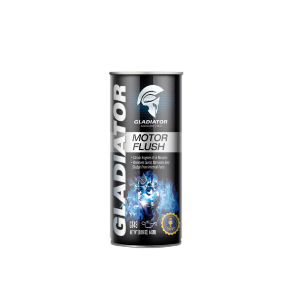 GLADIATOR Motor Flush Engine Oil Flush for Motorbike or Car(443mL)