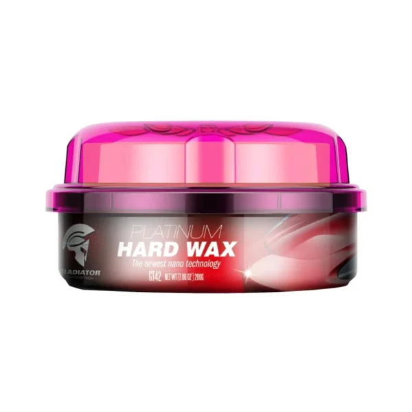 Gladiator Platinum Hard Wax for Car and Bike GT42 (200 gm)