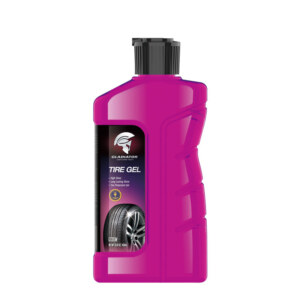 GLADIATOR Tire Gel – Premium Long Lasting Tire Gel Spray for Tire Shine, Gloss & Rubber Protection -450 ml