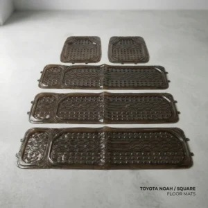 Heavy Duty PVC Floor Mats for Toyota Noah / Esquire – Honeycomb Design | 5PC Set