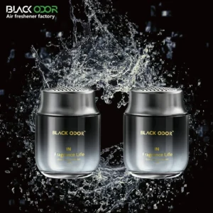 Black Odor-21 Gel Air Freshener Stylish and Effective Odor Eliminator for Car
