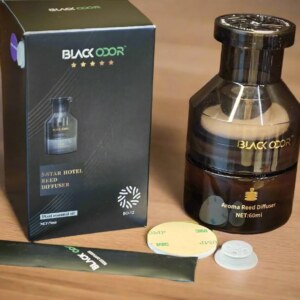Black Odor-12 Essential Oil Fragrance – Long-Lasting Car Reed Diffuser Scent for a 5-Star Hotel-Style Ambience