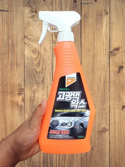 Kangaroo Higlo Wax for car, superior quality liquid Auto polish 650ml
