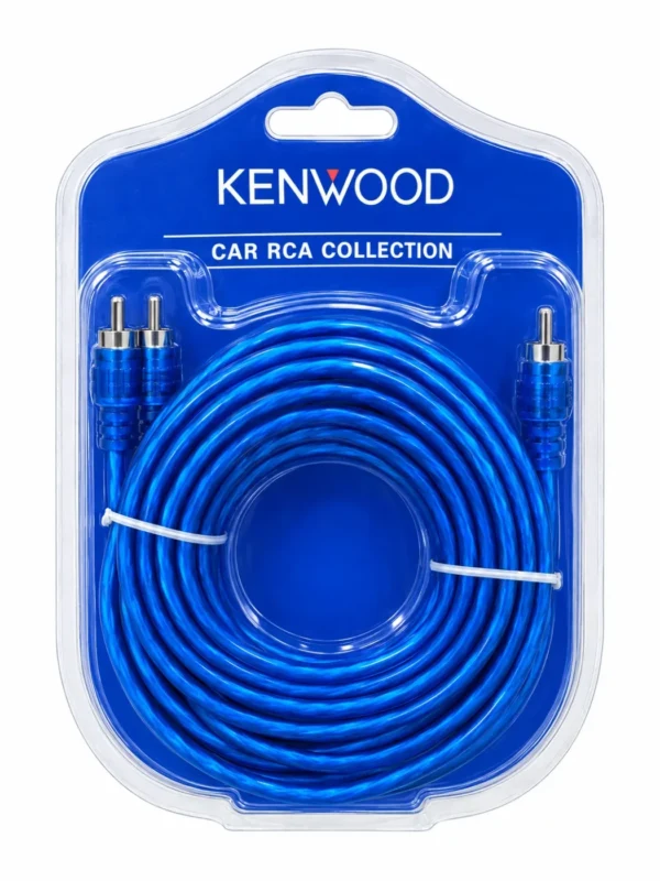 KENWOOD RCA Cable 5m – Ideal for Car Audio and Amplifier SetupRCA Cable 5m – Ideal for Car Audio and Amplifier SetupRCA Cable 5m – Ideal for Car Audio and Amplifier Setup