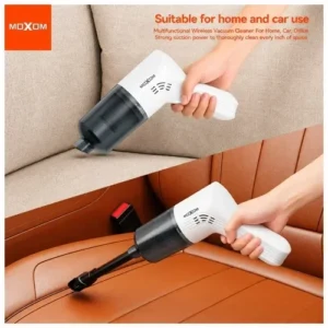 MOXOM MX-VA02 Portable Car Vacuum Cleaner – 4000mAh Rechargeable