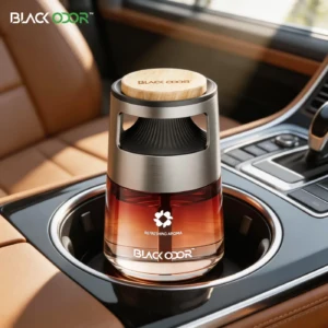 Black Odor-40 Car Air Fragrance | Long-Lasting with French Essential Oils | 130ml