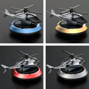 Luxurious Car Solar Helicopter Air Freshener | Premium Freshness in Every Drive