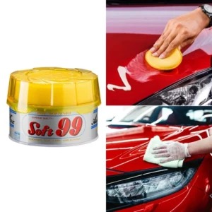 Soft99 Car Solid Wax Multifunctional Polish for Superior Shine, Protection