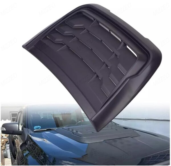 Sport Style Carbon Fiber Hood Scoop – Universal Fit Exterior Upgrade Car For Car