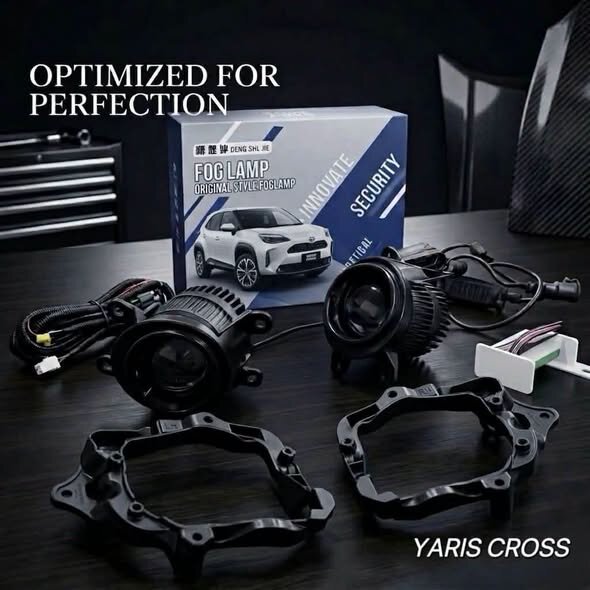 Toyota Yaris Cross Fog Light Projection with wiring & switch