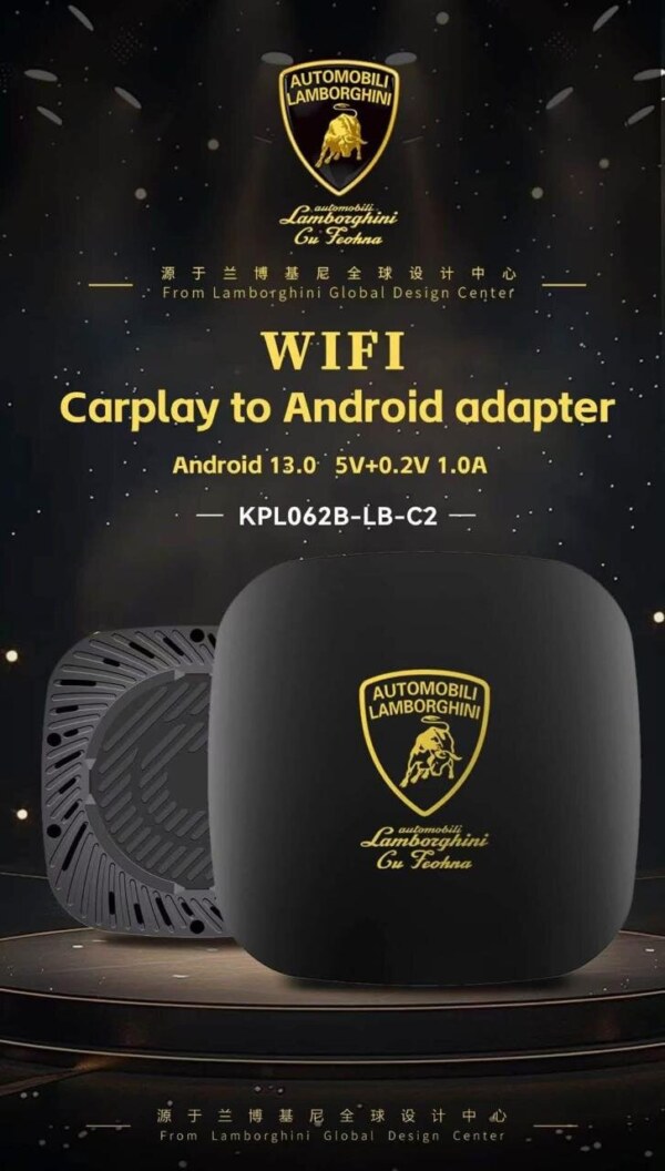 WIFI Carplay to Android adapter Anroid 13