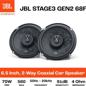 BL Stage3 68F 6.5″ (165mm) Coaxial Car Speaker 70W RMS / 560W Peak / Harman Signature