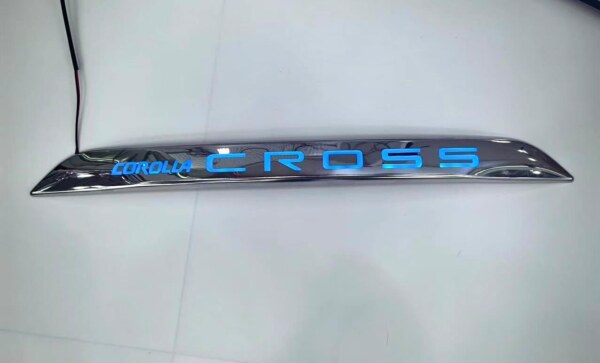 Corolla Cross Rear Trunk LED Full Chrome High Quality