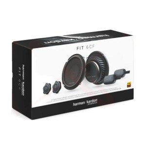 Harman Kardon FIT 6CF – 6.5" Car Component Speakers | Hi-Res Audio | Deep Bass & Clear Highs
