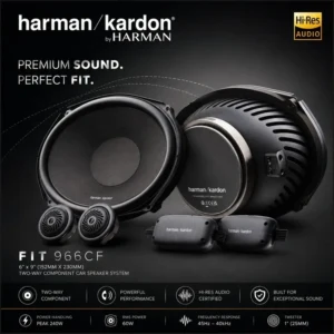 Harman Kardon FIT 96CF Component Car Speaker – 440W Premium Car Audio System