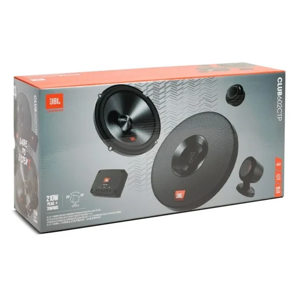 JBL Club 602C Car Component Speaker – Adjustable Tweeter, High-Definition Audio Experience