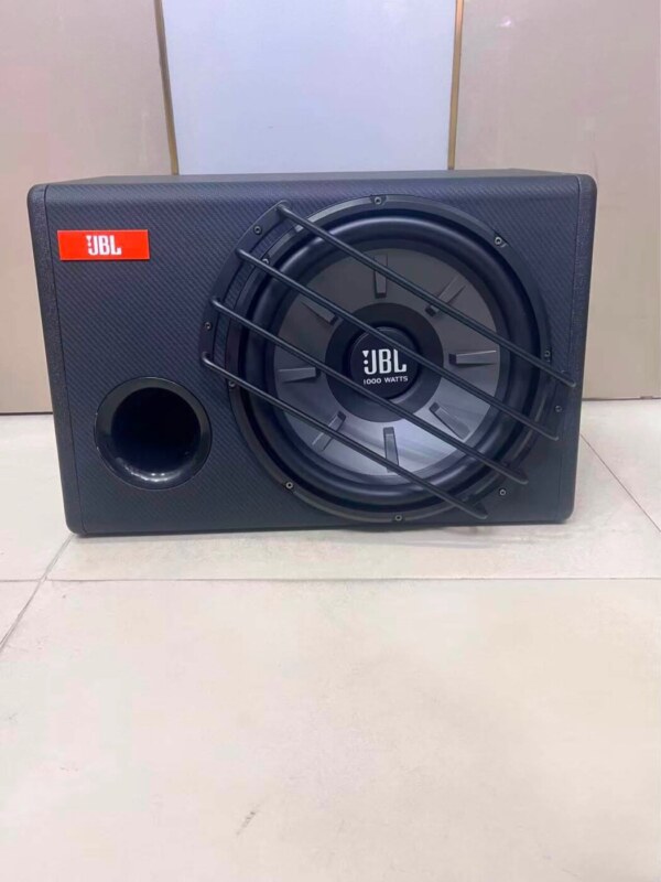 JBL JB-1210 Subwoofer Box for Car – Active & Powerful Deep Bass Sound