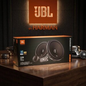 JBL Stadium 62CF Car Audio Speaker – Premium 6.5” 2-Way Component Speakers with Aluminum Tweeters