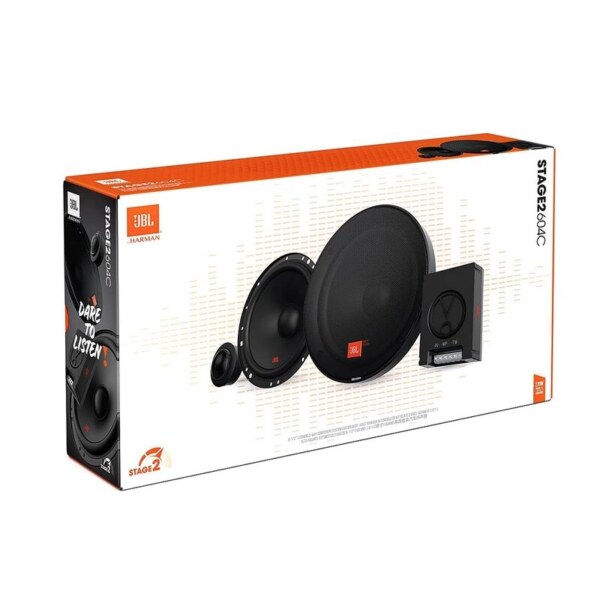JBL Stage 2 604C Car Speaker - 270W 6.5'' Best Speaker for Car Audio System
