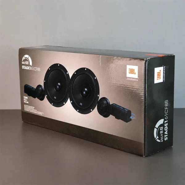 JBL Stage1 61CF8B — Premium 2-Way Car Speakers with Tweeter & Crossover