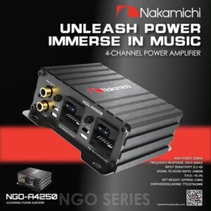 Nakamichi NGO-A4250 4-Channel Android DSP Amplifier