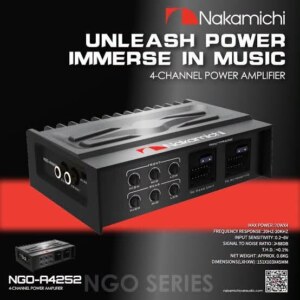 Nakamichi NGO-A4252 4-Channel Android DSP Amplifier