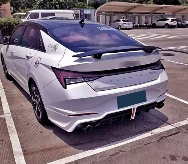 Universal Carbon Spoiler with light